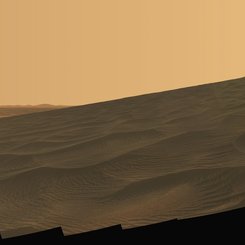 New Year Mars Panorama