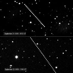 Toutatis Nears Planet Earth