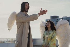 Keanu Reeves Shines In Aziz Ansari’s Good Fortune