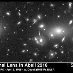 Abell 2218: Bir Gökada Kümesi Merceği