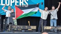Bands boycott music festival after pro-Palestine group taken off stage