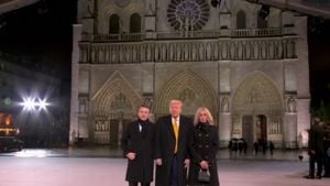 Trump And Biden Families Navigate Awkward Notre-Dame Seating