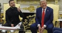 Back in the Oval Office, Zelenskyy wears a blazer and Trump doesn’t shout