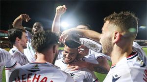 Bolton Secures Solid Victory Against Northampton Town