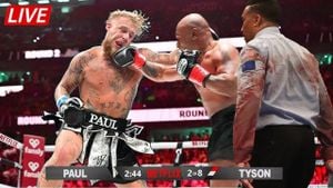 Curtains Close At AT&T Stadium For Tyson-Paul Fight