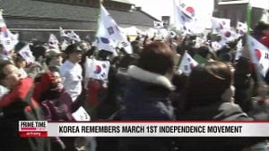 South Korea Commemorates 106th Anniversary Of March 1st Movement