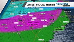 Major Ice Storm To Hit North Carolina And Virginia