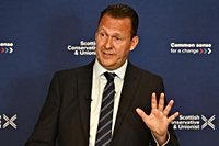 Russell Findlay says he will not quit if Tories fall behind Reform