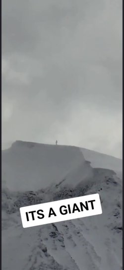 Dağda görüntülenen dev videosunun gerçeklik payı var mı?
