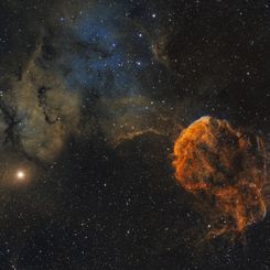  Sharpless 249 and the Jellyfish Nebula 