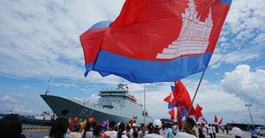 Chinese Warships Dock In Cambodia Amid Regional Tensions