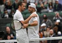 Grigor Dimitrov and Daniil Medvedev respond when asked to pick the player with the best one-handed backhand of all time