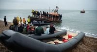 Two Die As 100 Migrants Attempt To Enter UK On Make-Shift Boat