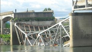 Bridge Collapse At Gwanggyo Techno Valley Leaves Workers Injured