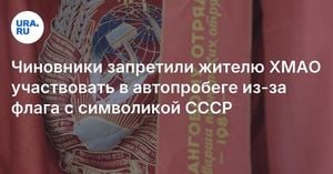 Man Barred From Car Rally Over Soviet Flag Controversy