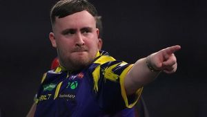 Luke Littler Powers Past Searle To Reach Third World Darts Final