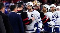 William Nylander Toronto Maple Leafs eliminate Ottawa Senators to advance to second round | TSN