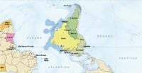 IBGE lança mapa-múndi com o Brasil no centro e o 