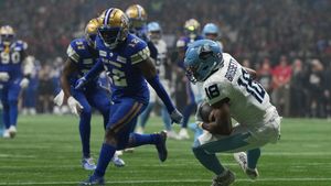 Toronto Argonauts Capture Second Grey Cup Title