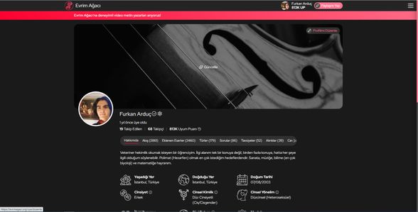 Profil ana sayfanızdan da kapak fotoğrafınızın üzerine imleçle gelirseniz "Güncelle" yazısı çıkacaktır. Kapak fotoğrafınıza bastığınızda profil düzenleme sekmesine sizi götürecektir. Kapak fotoğrafınızın olduğu yerin sağ üst kısmında "Profilimi Düzenle" butonundan da ulaşabilirsiniz. Aynı şekilde profil fotoğrafınızın üzerine de imleci götürürseniz "Güncelle" yazısı çıkacaktır. Oradan da ulaşabilirsiniz.