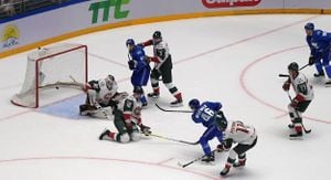 Neftekhimik Triumphs Over Ak Bars 3-2 Amidst Playoff Pressure