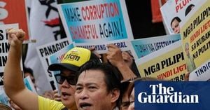 Philippine Protesters Rally Against Flood Project Corruption