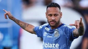 Neymar Shines As Santos FC Advances To Paulista Semifinals