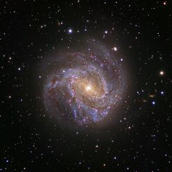 Spiral Galaxy M83: The Southern Pinwheel