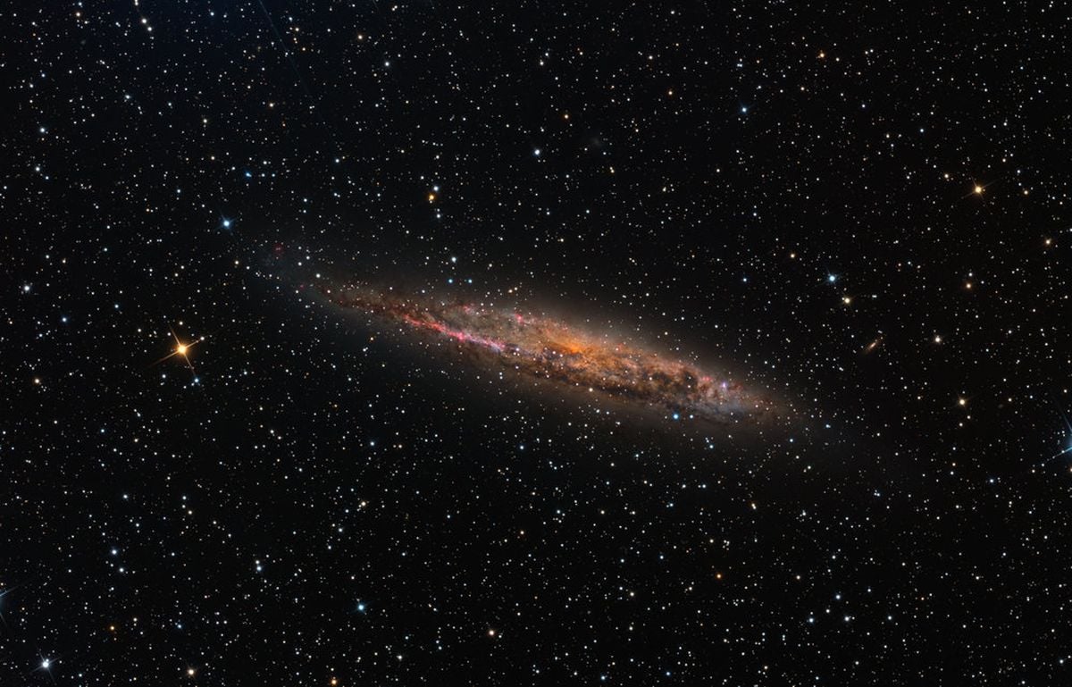  Nearby Spiral Galaxy NGC 4945 