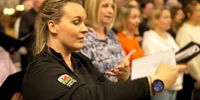 Wrexham police officer shares positive impact of learning sign language