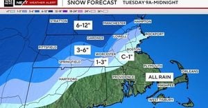 Winter Storm Chan Blankets Northeast With Snow And Ice