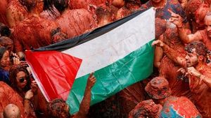 Thousands Flock To Spain For 80th La Tomatina Festival