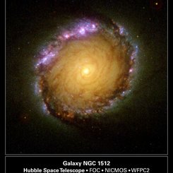 NGC 1512: Pankromatik Bir Bakış
