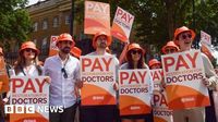 Why are resident doctors striking and what do they earn?