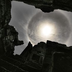 A Sun Halo Over Cambodia