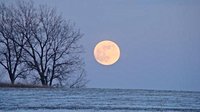 January 'Wolf Supermoon': How to see the full moon rise with Jupiter this weekend