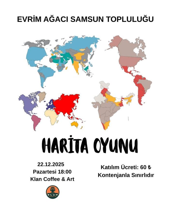 Harita Oyunu – EA Samsun Topluluğu