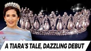 Queen Mary Of Denmark Stuns With Tiara Debut At State Banquet