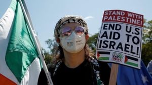 Protests Demand End To US Support For Israel