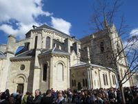Easter: the Holy Tunic on display at Saint-Denys Basilica in Argenteuil