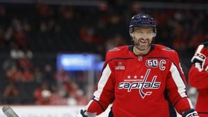 Capitals Secure 4-2 Victory Over Kraken With Ovechkin's Milestone