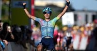 Final 2ª etapa: Juanpe López deja escapar a Fortunato y Evenepoel regala 1' a Van Eetvelt