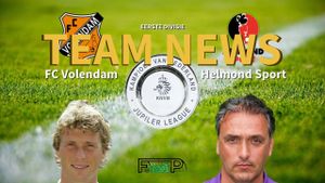 FC Volendam Secures Thrilling Victory Over Helmond Sport