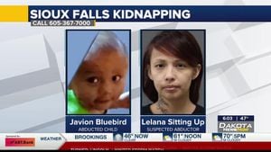 Amber Alert Issued For Abducted Sioux Falls Toddler