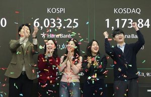 KOSPI Surges Past 6000 Points In Historic Rally