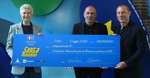 Santa Maradona Day Celebrates Film And Cancer Research