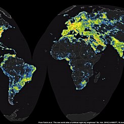  The New World Atlas of Artificial Sky Brightness 
