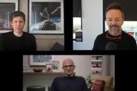 Altman and Nadella's First Post - Difficult Restructuring Conversation: 