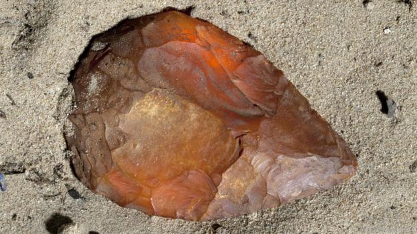 Neanderthal çakmaktaşı el baltası