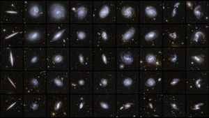 Euclid Telescope Reveals First Deep Universe Images